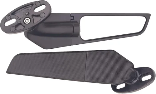 Miniatura 8 de AHL Espejo retrovisor giratorio de viento compatible con Honda CBR125R CBR250R CBR300R CBR500R CBR600F4 CBR600F4i CBR600R CBR600RR CBR650R CBR929RR