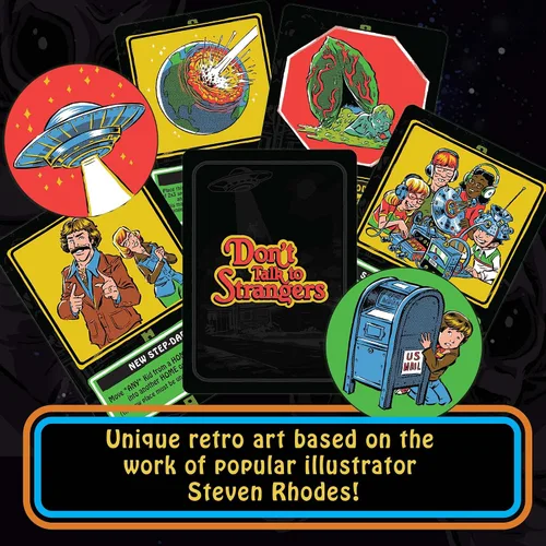 Miniatura 3 de Cryptozoic Entertainment Don't Talk to Strangers - Juego de mesa - 1-4 jugadores - Steven Rhodes Artwork - Dynomite