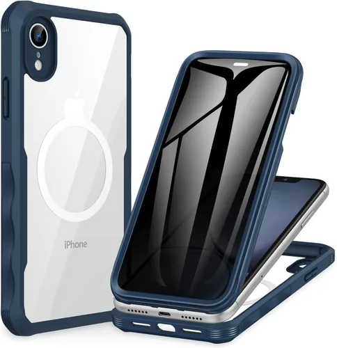Miniatura 34 de CENHUFO Funda de privacidad para iPhone 11 Pro, funda de cuerpo completo con protector de pantalla de privacidad de vidrio templado 9H integrado