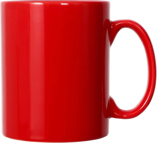 Miniatura 8 de harebe Taza de café extra grande de 22 onzas, taza de té gigante de cerámica lisa, gran capacidad y asa para papá y hombres, color blanco