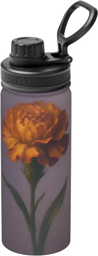 Miniatura 18 de Colorful Clouds Printed Insulated Water Bottle, 18oz Stainless Steel Funny Travel Mug, Leakproof Hot & Cold for Sports, Gym, Hiking