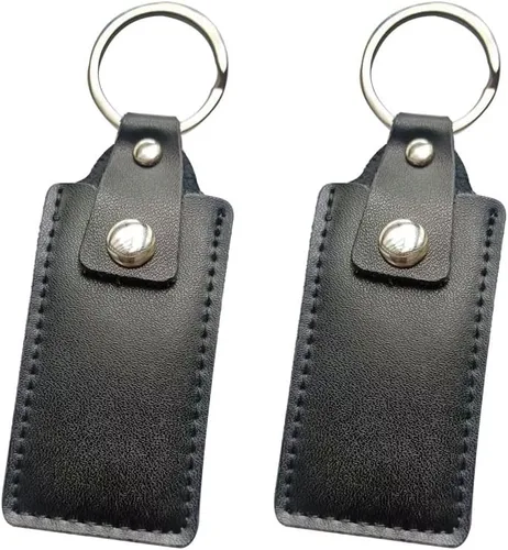 Miniatura 5 de 2 unids Dermis USB caja de almacenamiento cubierta de cuero para unidad flash USB fácil almacenamiento (elipsoid)