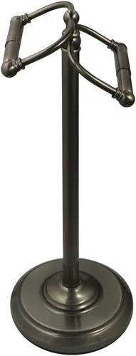 Kingston Brass CC2204 - Portarrollos de papel higiénico vintage, color negro inoxidable, 22,69 x 6,19 x 7,5