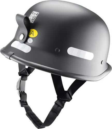 Miniatura 15 de Casco de motocicleta estilo alemán, medio casco con carcasa de media concha para motocicletas Chopper Cruiser