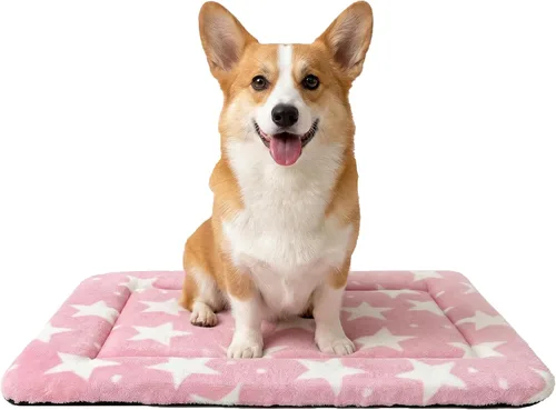 Miniatura 43 de Tapete de Cama para Perro - Tapetes de Cama Reversibles para Jaula de Perro, Suave y Transpirable, Almohadilla para Perrera, Cama de Jaula Duradera