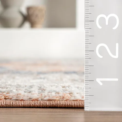 Miniatura 2 de Nuloom Jacquie - Alfombra de área duradera para dormitorio, sala de estar, comedor, estudio, vestíbulo, entrada, 8 pies 10 pulgadas x 12 pies