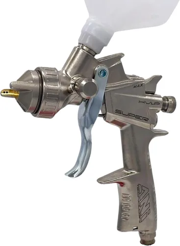 Miniatura 4 de ANI F1/N-Super/S HVLP Pistola de aire comprimido para automoción - Pistola pulverizadora de aire con boquilla de acero inoxidable, peso ligero