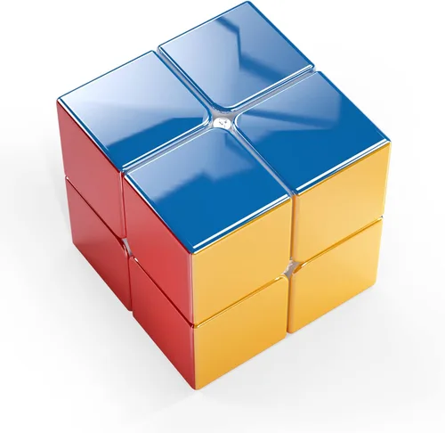 Miniatura 5 de Cyclone Boys 2x2 Cubo de Velocidad Magnético con Espejo Reflejo sin Pegatinas
