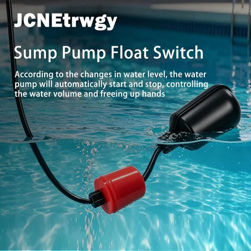 Miniatura 2 de Interruptor de flotador profesional sin enchufe, controlador de nivel de agua con protección IP68, sensor de líquido de ajuste automático para bomba