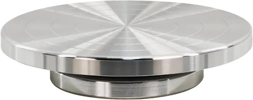 Rueda de escultura de cerámica de doble cara de 6 pulgadas para adultos, rueda de aluminio fácil de transportar para cerámica, modelado de arcilla,