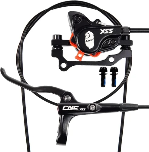 CNC MTB Juego de Frenos de Disco Hidráulicos, Frenos de Disco Hidráulicos para Bicicleta de Montaña CNC Derecha Delantero 800mm Izquierda Trasero