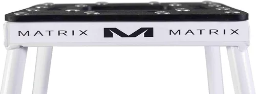 Miniatura 5 de Matrix Concepts C1M Mini soporte de tubo de acero al carbono duradero con diseño anti-roca para todoterreno, motocross y supercross, incluye paquete