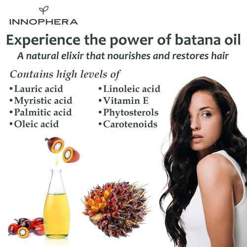 Miniatura 5 de Aceite de batana para el crecimiento del cabello, prensado en frío sin olor ahumado, 100% puro y natural de Honduras, nutre, hidrata y restaura