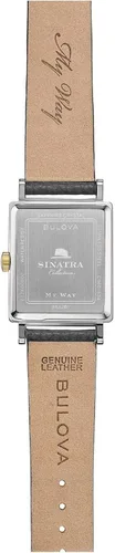 Miniatura 4 de Bulova Frank Sinatra My Way - Reloj con correa de cuero para hombre