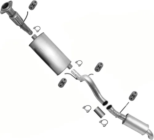 Piezas de repuesto del tubo de la cola del silenciador del tubo de la flexión del extractor del sistema de escape para Chevrolet Tahoe 4.8L 2007-08