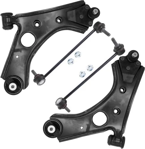 Miniatura 103 de Detroit Axle - AWD Kit de brazos de control delanteros de 4 piezas para Chrysler 300 2005-2023 Dodge Charger 2017-2023 Challenger 2017-2023, 2
