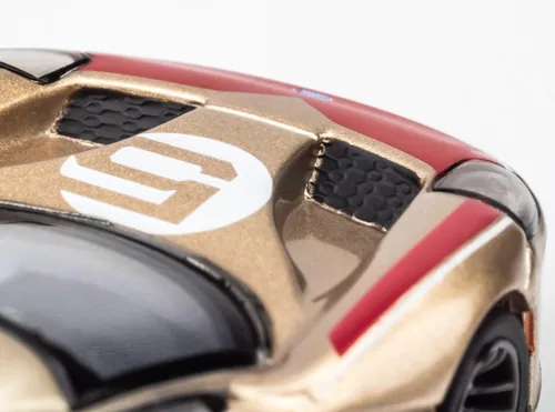 Miniatura 5 de AFX /Racemasters Ford GT Heritage #5 Gold AFX22061 HO Slot Racing Cars