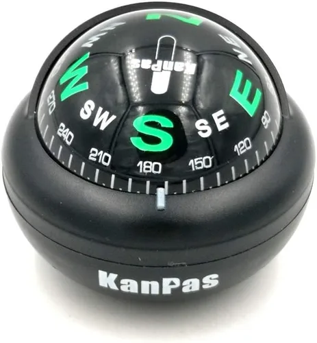 Miniatura 10 de KanPas Bola de brújula automotriz para coche o barco