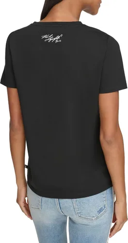 Miniatura 4 de Karl Lagerfeld Paris Women's Logo Tee Top