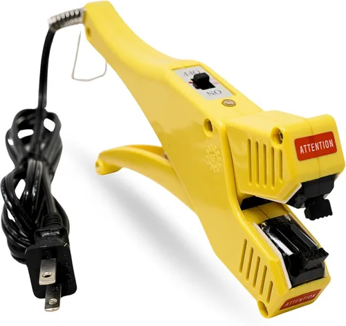 Sellador térmico directo de mano KF-772DH de 20 W con ajuste de temperatura alta y baja para sellar paquetes de plástico y contenedores de alimentos