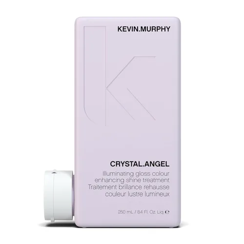 KEVIN.MURPHY CRYSTAL.ANGEL - Tratamiento para el cabello con brillo de color, para cabello teñido o natural, para tonos rubios y blancos, reparación