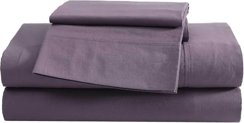 Miniatura 12 de Eddie Bauer - Juego de sábanas individuales, juego de ropa de cama de percal lavado con bolsillos profundos, súper suave, 100% algodón de lujo