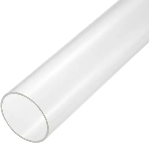 Miniatura 14 de MECCANIXITY Tubo de acrílico transparente rígido redondo 214mm(8.4") DI 220mm(8.7") DE 14" para lámparas y linternas, sistema de refrigeración por
