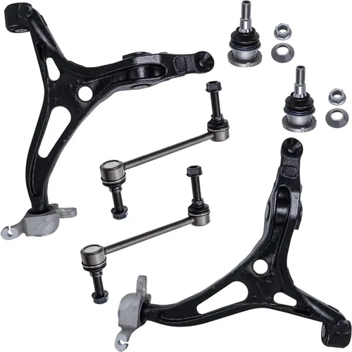 Miniatura 9 de Detroit Axle - Kit de extremo delantero para Chrysler 300 Dodge Charger Challenger 2011-2023, 2 brazos de control inferiores traseros 2 varillas