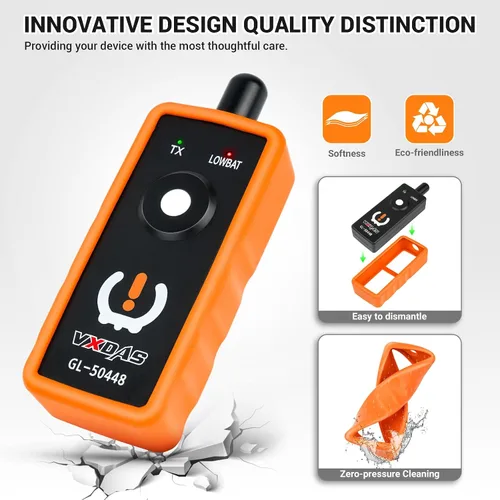 Miniatura 4 de VXDAS GL50448 Herramienta de reaprendizaje TPMS Compatible para GM Chevy Herramienta de activación de restablecimiento del sensor de presión