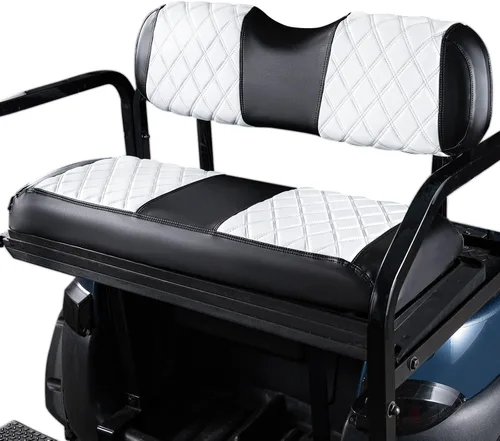 Miniatura 12 de Fundas para Asiento de Carrito de Golf NOKINS Compatibles con Club Car Precedent/DS/EZGO RXV/TXT/Yamaha Drive, Almohada Trasera Estándar del Mercado
