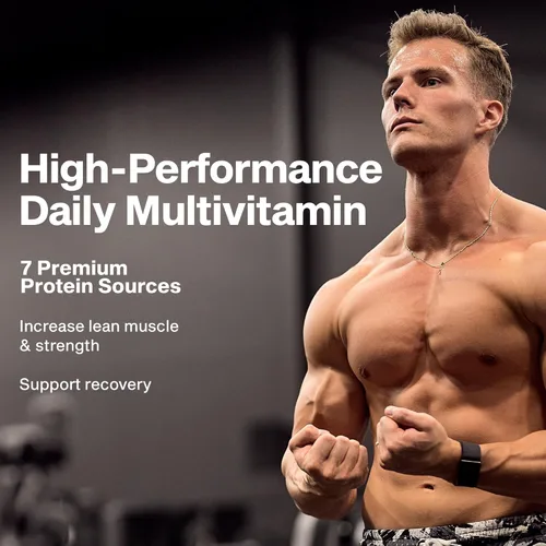 Miniatura 2 de MuscleTech Platinum Multivitamins for Men & Women - Suplemento multivitamínico para apoyo inmunológico - 18 vitaminas y minerales, vitamina A, C, D