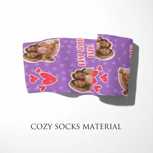 Miniatura 234 de Artsadd Calcetines personalizados para mujeres y hombres, amantes de los perros y gatos, regalos divertidos unisex personalizados