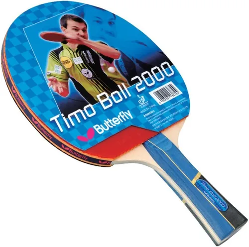 Miniatura 2 de Butterfly Timo Boll Shakehand - Paleta de ping pong – Buena velocidad y giro con excelente control – Serie Japón – Recomendado para jugadores