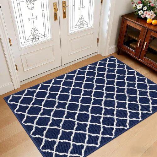 Miniatura 44 de SHACOS Alfombra de pasillo lavable de 2 x 8 pies, con parte trasera de goma antideslizante, resistente a las manchas, alfombra de cocina