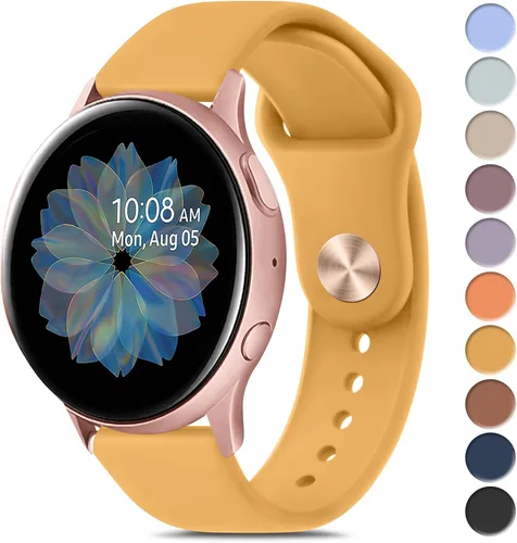Miniatura 16 de Meliya Correas compatibles con Samsung Galaxy Watch Active 2 Band 1.575 pulgadas 1.732 pulgadas, Galaxy Watch Active 1.654 pulgadas, 0.787 pulgadas