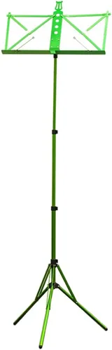 Miniatura 10 de Paititi Soporte de música plegable resistente y duradero con bolsa de transporte, color negro