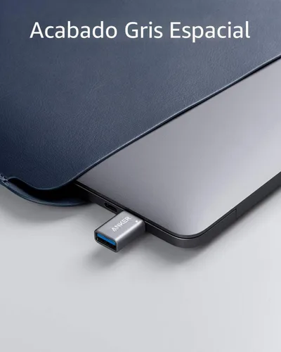 Miniatura 5 de Anker Adaptador USB C (paquete de 2), adaptador USB C a USB, transferencia de datos de alta velocidad para MacBook Pro 2020, iPad Pro 2020, Samsung