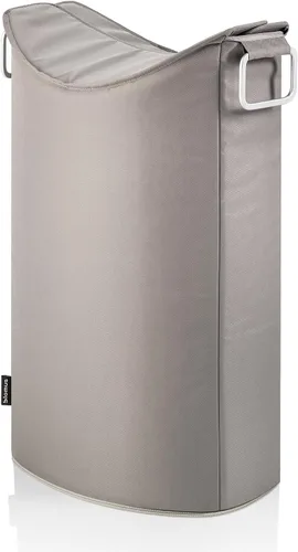 blomus 65386 - Contenedor de lavandería, color gris pardo