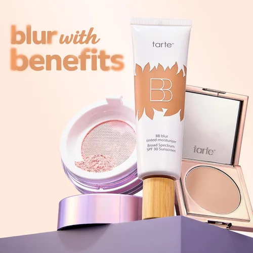 Miniatura 8 de tarte BB blur crema hidratante con color de amplio espectro SPF 30 – Cobertura media construible con acabado mate natural ligero, vegano y libre