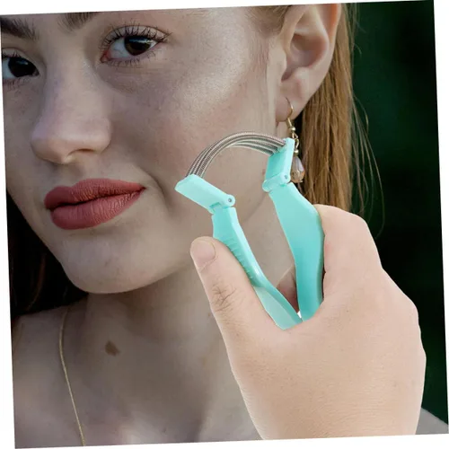Miniatura 8 de 3 unidades de removedor de pelo de primavera para la cara, depiladora facial de mano, herramienta de eliminación fácil de pelo para mujeres, diseño