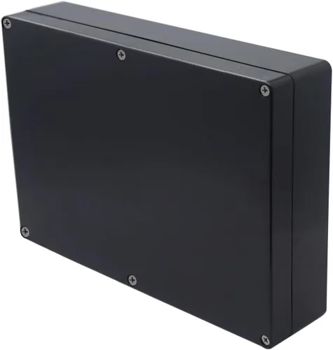 Miniatura 18 de Caja de proyecto IP65 Caja de conexiones impermeable ABS cajas eléctricas negras para bricolaje, Estuche electrónico para proyectos de energía, Caja