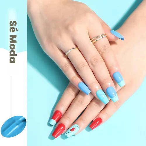 Miniatura 4 de Morovan Juego de 15 esmaltes de uñas de larga duración de secado rápido de 0.27 onzas de color brillante para mujer
