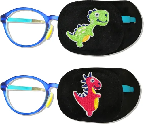 Miniatura 19 de Astropic 2 parches oculares para niños Parche de ojos para niñas para gafas Parches médicos para los ojos para niños con ojo perezoso Parche