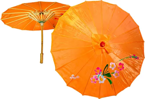 Miniatura 2 de TJ Global Pack de 2 sombrillas japonesas chinas tamaño 220 in para bodas fotografías disfraces cosplay decoración y otros eventos 2 paraguas