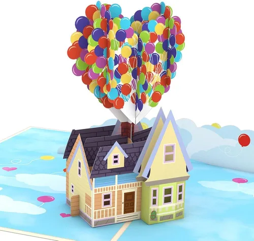 Miniatura 2 de Lovepop Tarjeta desplegable diaria para ella y él – Tarjetas de felicitación 3D de Disney y Pixar para niños, niñas, hombres y mujeres – Mi aventura