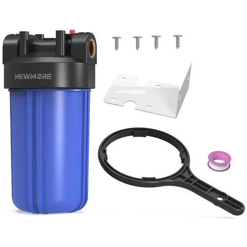 WHB10 - Carcasa de filtro de agua para toda la casa, se adapta a filtros de sedimentos de 10 x 4.5 pulgadas, etc. para agua de pozos y ciudades,
