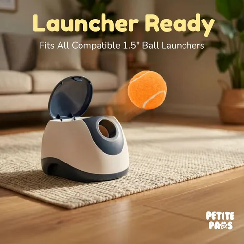Miniatura 5 de Pelotas de tenis chirriantes coloridas para perros pequeños y cachorros, 1.5 pulgadas, paquete de 12 unidades, juguetes de entrenamiento para perros