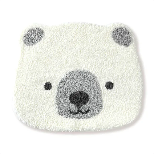 Miniatura 13 de Tapete de baño con diseño de animales, extra suave, absorbente, antideslizante, cómodo, tapete para bañera, ducha, baño, lavable a máquina, 20 x 31