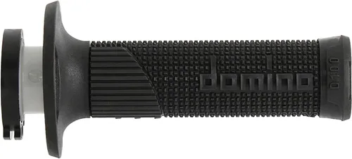 Miniatura 5 de Domino Racing D100 Lock On Grips para motocross Negro