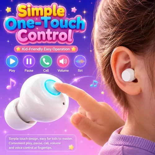 Miniatura 5 de Auriculares inalámbricos, batería de larga duración, auriculares inalámbricos Bluetooth, auriculares con micrófono, auriculares impermeables IPX5